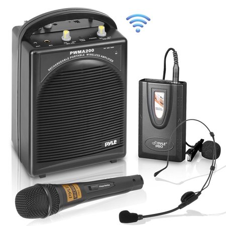 PYLE Rechargeable Portable Pa System PWMA200